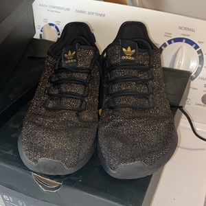 Black & Gold Adidas